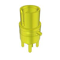 Samtec CJT-T-P-HH-ST-TH1 PCB Connectors Circular RF Twinax Jack