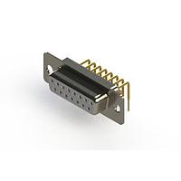 EDAC 630-M15-340-WT1 D-Sub Connectors - Standard Density Right Angle D-Sub Connector