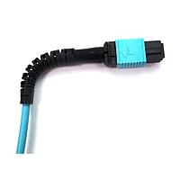 Amphenol Fiber Optics 943-99695-10050 Fiber Optic Cable Assemblies JumpMPO-Fflexboot12F 3mmOM4rndTypeB