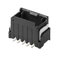 Molex 205971-0063 Shrouded MircoOne Hdr Vrt 2mm SR 6Ckt BLK