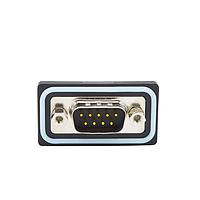 NorComp SDF-V09-113L051 Plug 9 pin vert solder M FL 4-40 thrd brdlck