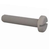 Essentra Components 011032P100 Pan Slotted Pan Slotted Screw, #10-32 Thread, 1 Lg