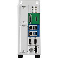 NexAIoT 10J70020000X0 Industrial PCs NIFE200 w/ Baytrail Celeron J1900(2GHz, 4T4C,10W), 2x DDR3L DVI-I, DP, 4x USB, 2x LAN, 2x RS232/485 isolation, 2xmPCIe, SD, SSD Slot 24 VDC, -5 - 55C, WDH: 85x157x214 mm, FBI Expansion opening (Barebone only. Any additional components are optional.)