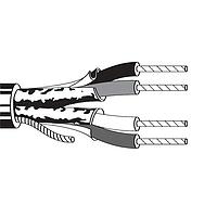 Belden 1325A 0091000 Commercial Audio Application 22AWG 2PR SHIELD 1000ft SPOOL WHITE