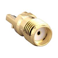 Linx Technologies - TE Connectivity CONSMA022-G Connectors SMA Jack 50 Ohm PCB Edge Mount