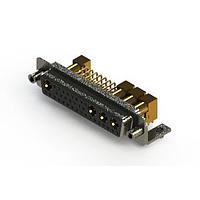 EDAC 630-36W4240-5N5 Mixed Contact D-Sub Connectors Right-angle Power Combo D-Sub Connector