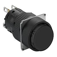 SCHNEIDER XB6EAA21P Pushbutton Switches PB Spring Ret, Round, black, 1 NO/NC,