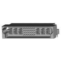 AMP Connectors - TE Connectivity 6450830-9 Power to the Board 3P/24S/3P MBXLE R/A HEADER