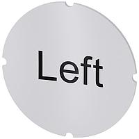 SIEMENS 3SU19000AB710DR0 Insert Label, Left INSERT LABEL F. ILLUM PUSHBUTTON, LEFT