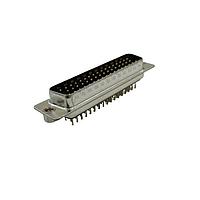 Adam Tech DC37-PT-1-SL Plug CONN D-SUB PLUG 37POS VERT SLDR