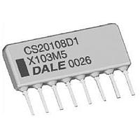 Vishay Dale 20108D1C101K5P Ceramic Capacitor Networks 100pF 10p/8caps 10%