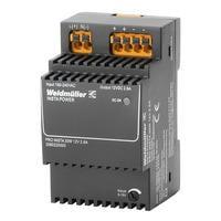 Weidmuller 2580220000 DIN Rail Power Supplies PRO INSTA 30W 12V 2.6A