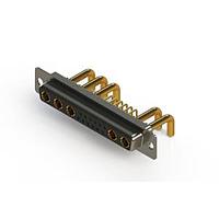 EDAC 630-17W5650-3N1 Mixed Contact D-Sub Connectors Right-angle Power Combo D-Sub Connector