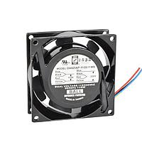 Orion Fans OA825AP-11/22-1WB Axial Axial Fan, 80x80x25mm, 115/230VAC, 22CFM, 11W/9W, 28dBA, Ball, Wire