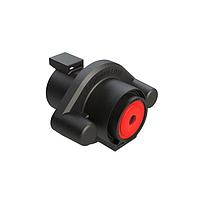 Amphenol SINE Systems ATHD04-1-4P-L009 Receptacles 1Pos Rcp Fng Mnt Pin 100A/1000V Envir Sld