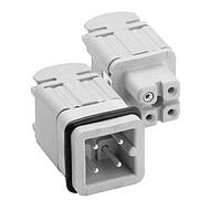 Amphenol Tuchel C146-10B003-002-4 Inserts Socket Insert 3 Way Heavy Mate