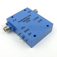 FairviewMicrowave SR2080 SMA PIN Diode Switch SP1T (50 Ohm, 2GHz - 8GHz , +23 dBm, SMA Female)