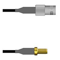 Amphenol Custom Cable Q-0902Z0008006i RF Cable Assemblies BNC-SJ/SMA-SJ RG58 6I