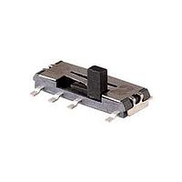 Same Sky (formerly CUI Devices) SLW-993515-2A-SMT-TR Slide Switches 9.9 x 3.5 x 1.5 mm, 2 mm Raised Slide Actuator, Vertical, Surface Mount