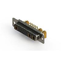 EDAC 630-13W3240-3N1 Mixed Contact D-Sub Connectors Right-angle Power Combo D-Sub Connector