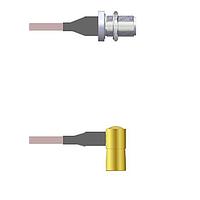 Amphenol Custom Cable Q-1U03S0005120i RF Cable Assemblies N-SJB/SMB-RP G316 120I