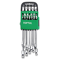 TOPTUL GSCQ1201 Pro-Series Ratchet Combination Wrench Set (12 pcs)