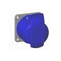 Amphenol Tuchel 2CMA193156R1000 Connectors 3P+E Panel Mounted Socket Outlet. Replaces Part# 316R9