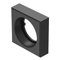 EAO 52-952.0 Switch Bezels / Switch Caps Front bezel black 26x26 plastic