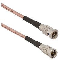Amphenol RF 095-850-185M075 RF Cable Assemblies HD-BNC SP/HD-BNC SP RG-316 50 Ohm .75M
