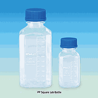 DaiHan DH.Bot3175.1 Bulk Bottle, Square, PP, W-N, GL45, 1000 / 50㎖, 92×92×h218 mm