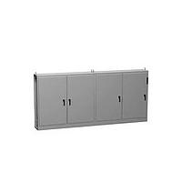 Hammond Manufacturing UHDM844118SFTC Disconnect N12 Modular Disconnect Enc w/panel - 84.13 x 40.75 x 18.13 - Steel/Gray