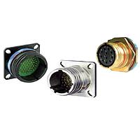 Eaton Souriau-Sunbank 8D0-15F19SN Receptacles 19P SZ 15 SQ FLANGE SOCKET RECEPTACLE