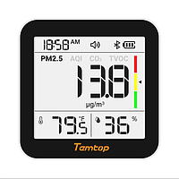 Temtop M10+ 无线空气质量监测仪 (0~5mg/m³, 400-5000ppm, with bluetooth)