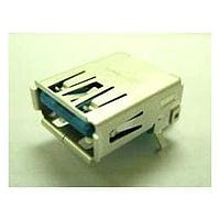 Amphenol Commercial Products GSB4111312HR Micro USB Type AB Connectors USB3.1 A STD R/A DIP 30ug