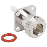 Amphenol RF 082-6712-705590 Connectors Pnl Mount Jk 4-H Rnd Post