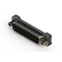 EDAC 627-025-226-213 D-Sub Connectors - Standard Density Vertical Plastic Body D-Sub Connector