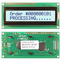 Newhaven Display NHD-0216XZ-FSW-GBW LCD Character Display Modules STN- GRAY Transfl 80.0 x 36.0