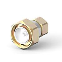 AMP Connectors - TE Connectivity 2081555-1 RF Adapters - Between Series 7-16 DIN Male to 4.1/9.5 DIN Male