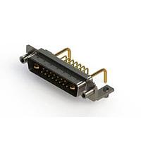 EDAC 629-17W2250-1N5 Mixed Contact D-Sub Connectors Right-angle Power Combo D-Sub Connector