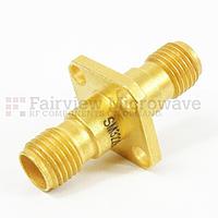 Fairview Microwave SM3229 2.92mm Female to 2.92mm Female 4 Hole Flange  Adapter (40 Ghz)