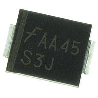 Fairchild S3J Standard Recovery Rectifier 600V 3a Rectifier Glass Passive