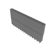 Samtec ESQ-114-33-L-S Sockets Elevated Socket Strip, 0.100" Pitch
