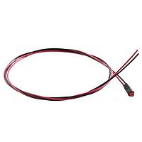 BIVAR PM3HDLW9.0 LED Panel Mount Indicators HE Red 635nm 6mcd Diff Lens Wire