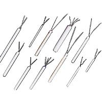 OMEGA 1PT100KN1515 Standard Accuracy Ceramic Wire Wound Platinum RTD Elements (Class B, 100 Ω, 600 °C)