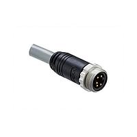 Amphenol LTW MN-05AMMM-SL8C03 Sensor Cables / Actuator Cables NMEA 2000, Mini, DeviceNet, Metal, 8A, 05 pins, Male Connector, Male Contact, Straight, Screw Thread, Overmolded, Length 3000mm, IP68