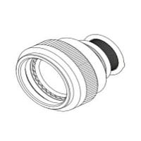 AMP Connectors - TE Connectivity TXR41AB00-2416BI Circular MIL Spec Strain Reliefs & Adapters TXR41AB00-2416BI