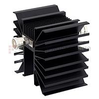 Fairview SA3DFF300W-10 10 dB Fixed Attenuator 7/16 Female - 7/16 Female Directional Up To 3 GHz Rated To 300 Watts With Black Aluminum Heatsink Body