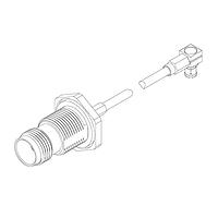 Molex 89762-2273 RF Cable Assemblies CA TNC JACK BLKHD IP68/MCX RA PLUG RG179