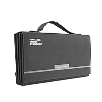 Hyundai H60 Portable and Foldable Solar Charger (60W,, USB and DC Connectivity)