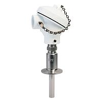 OMEGA PRS-3-100-A-TW-1050-D1-NB9W Combination Thermowells Protection Heads & RTD Sanitary (Tri-Clamp, 1 1/2 in, Screw Terminal, 200 °C, Class A)